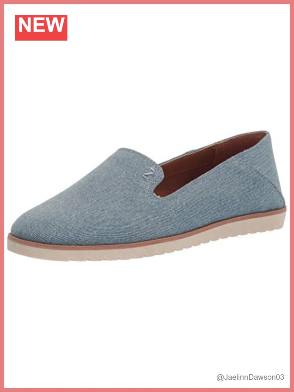Women's Fabric Loafer Shoes - Casual Slip-On Flats